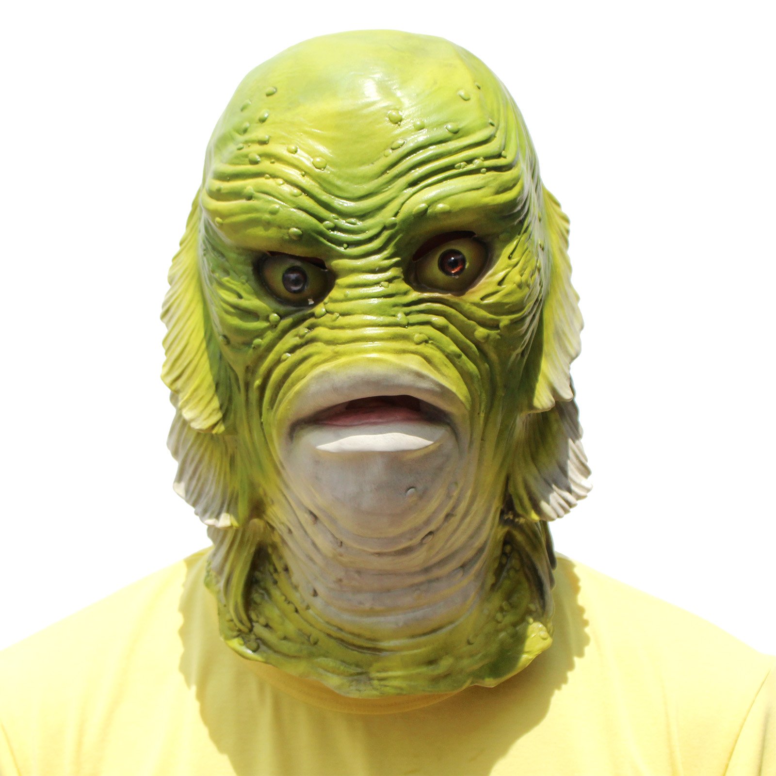 PartyHop Fish Monster Mask Halloween Animal Head Mask Creature